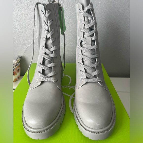 Sam Edelman LYDELL,PEBBLEGREY LEA 8.5 boots - Picture 8 of 10